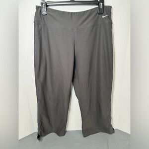 Medium Nike Dri-Fit Capri Leggings Wide Leg Activewear Pants M